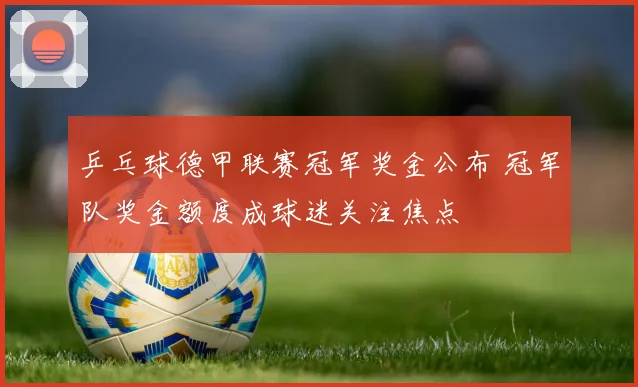乒乓球德甲联赛冠军奖金公布 冠军队奖金额度成球迷关注焦点